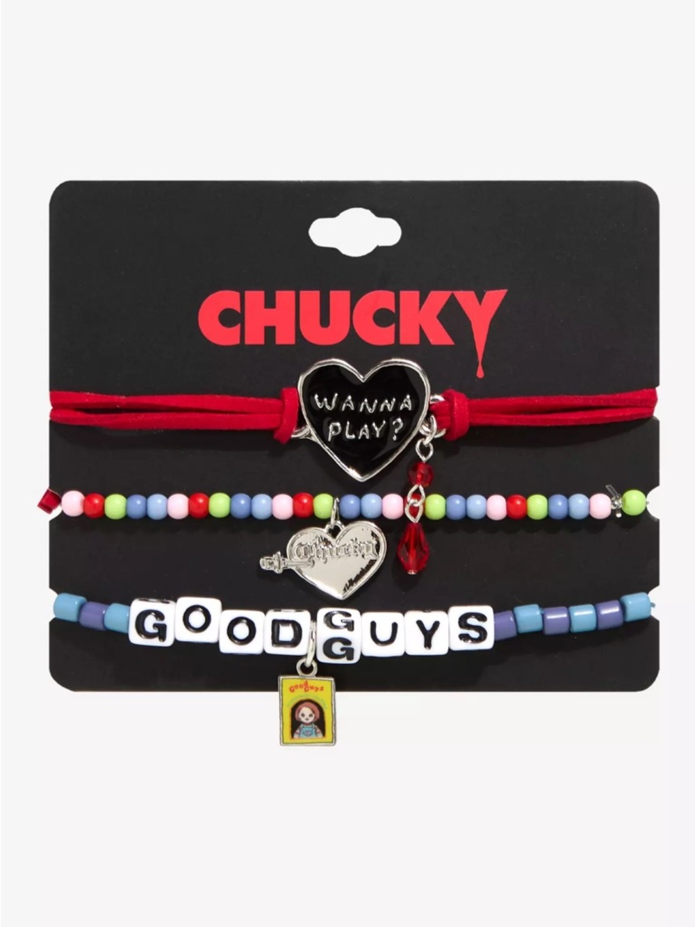 Chucky Bracelet Set Hot Topic‎ Horror Halloween
